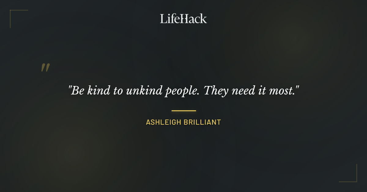 Quote by Ashleigh Brilliant