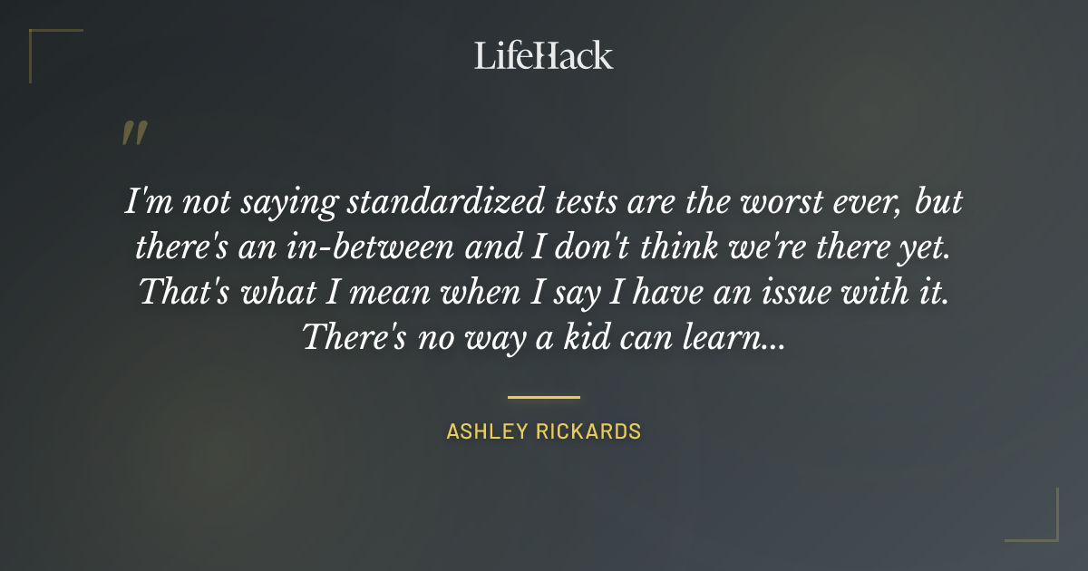 Quote by Ashley Rickards