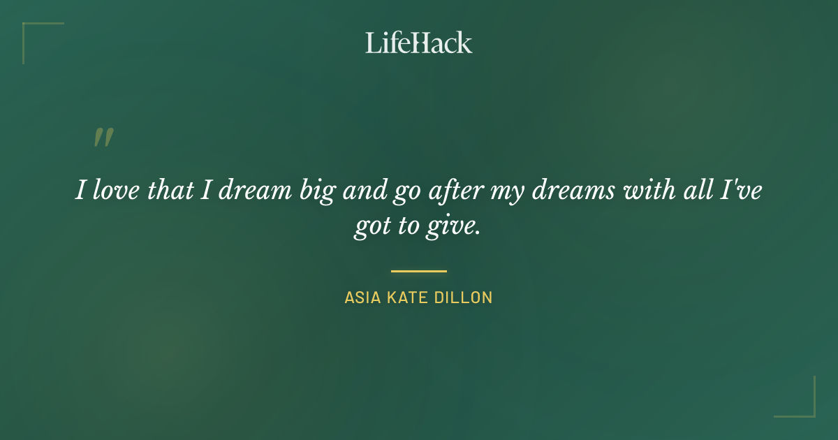 Quote by Asia Kate Dillon