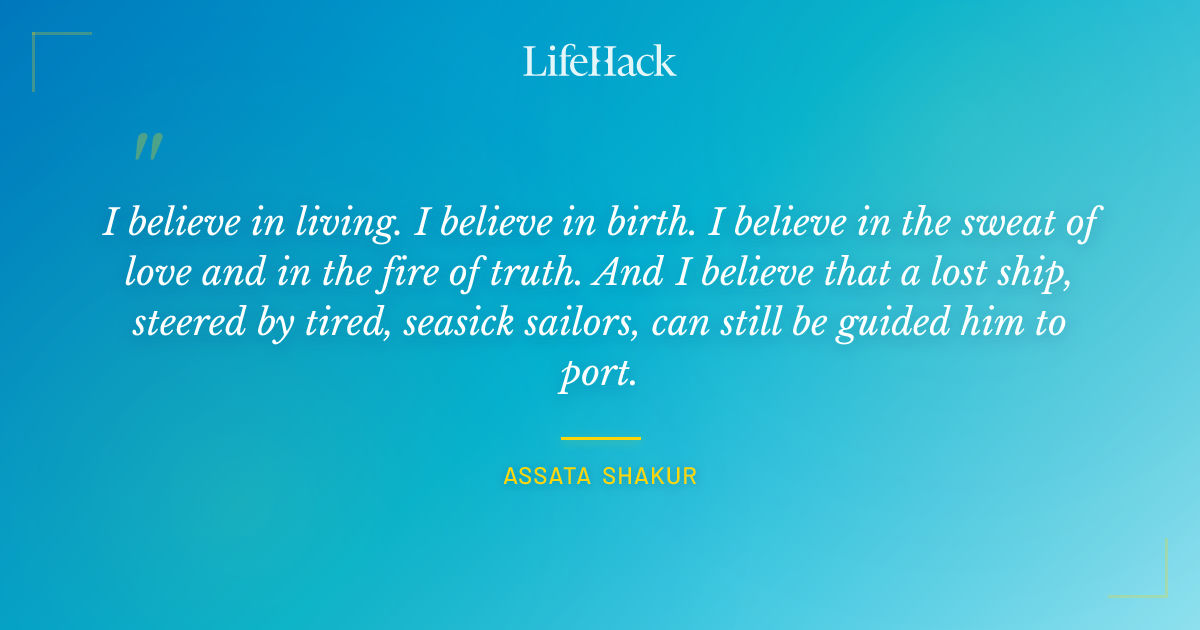 Quote by Assata Shakur