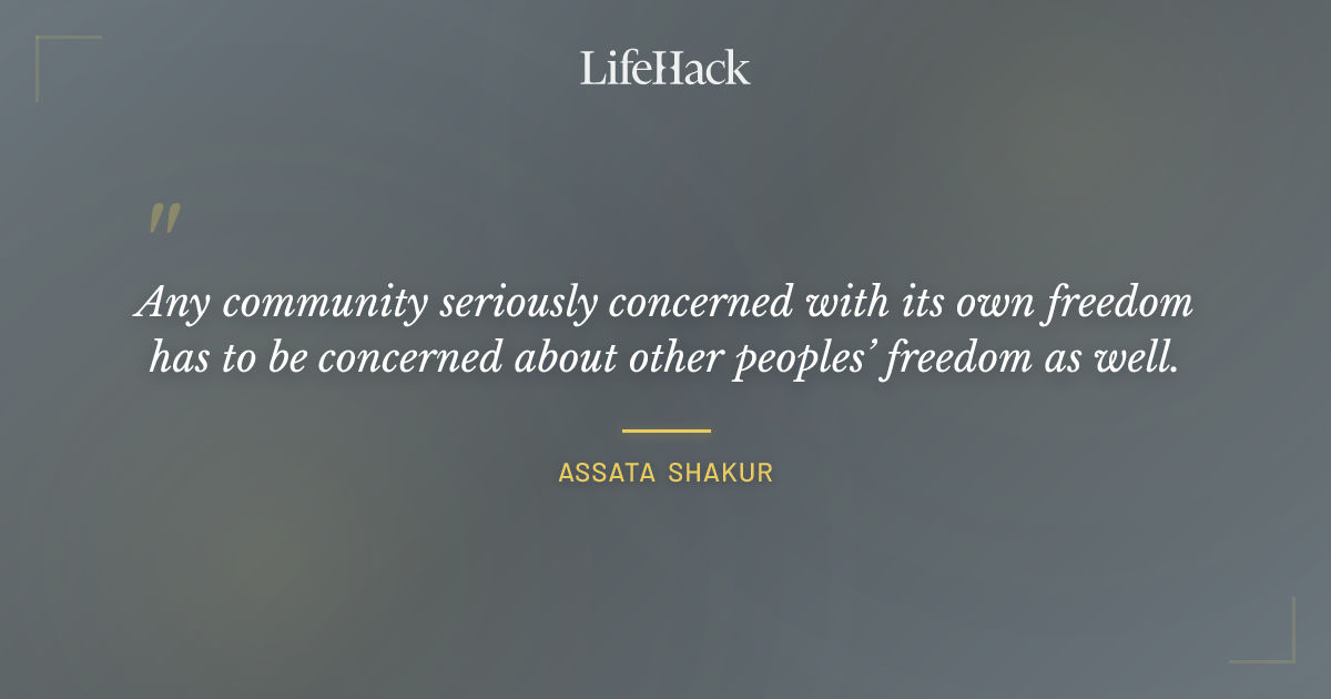 Quote by Assata Shakur