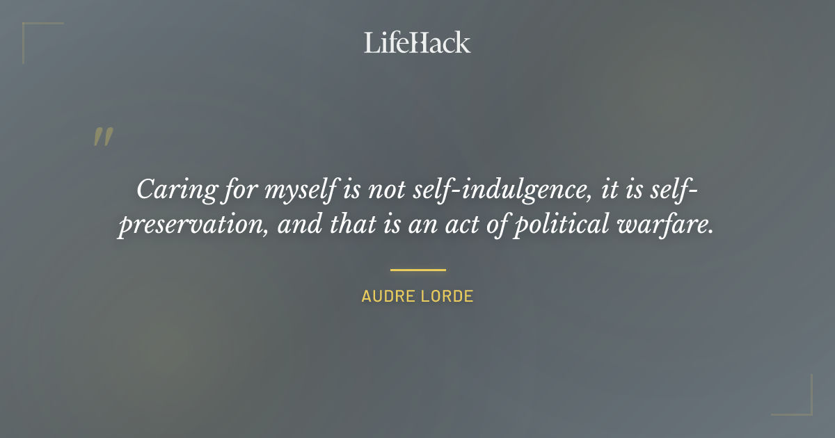 Quote by Audre Lorde