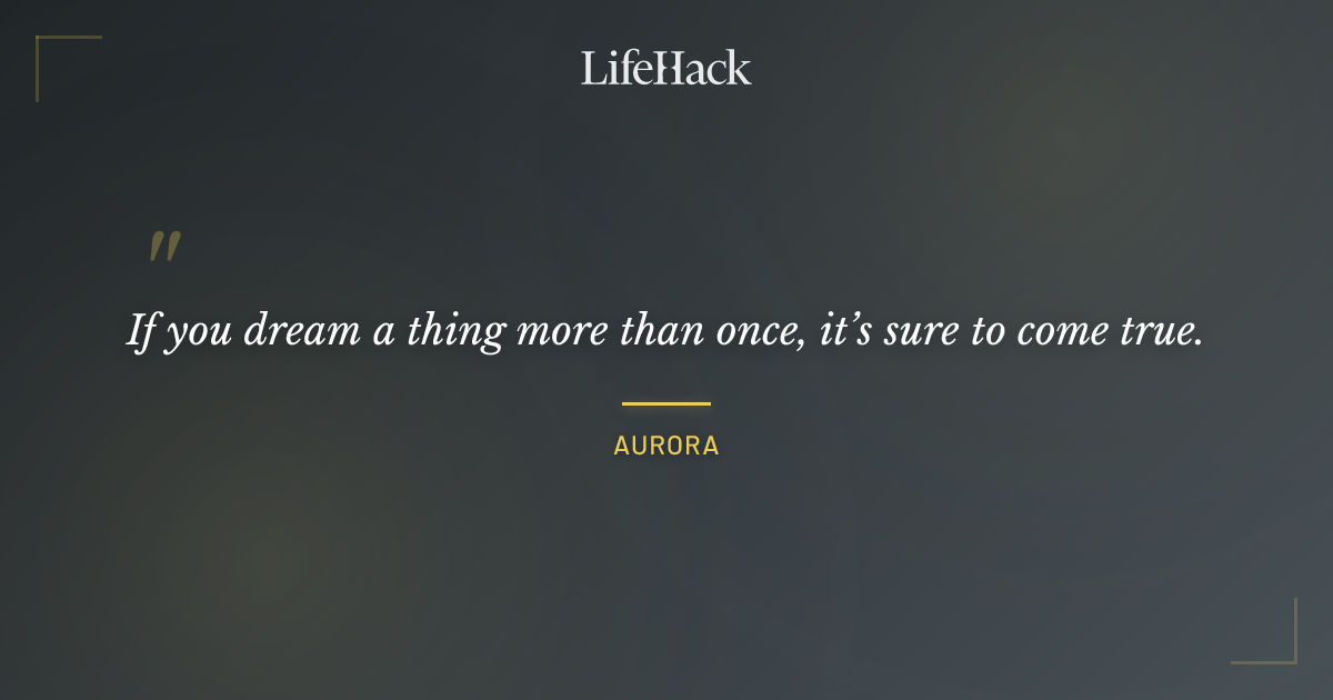 Quote by Aurora