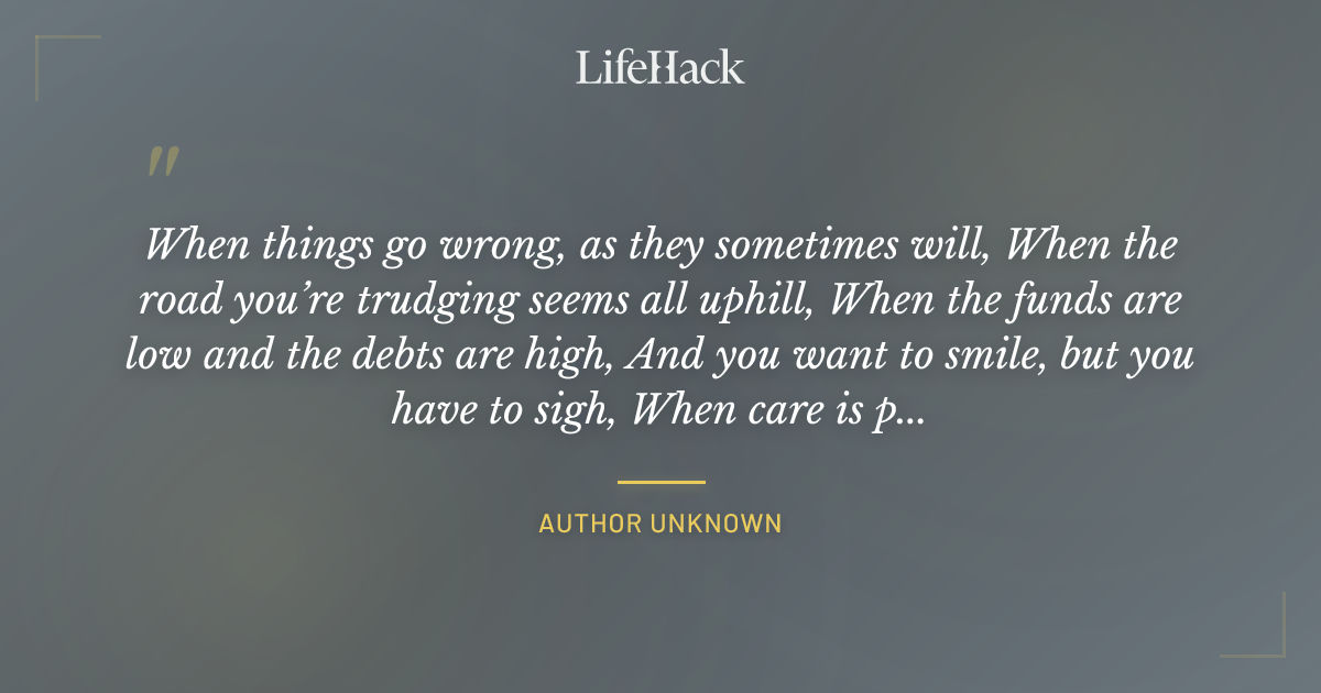 Quote by Author Unknown