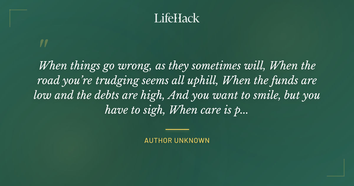 Quote by Author Unknown