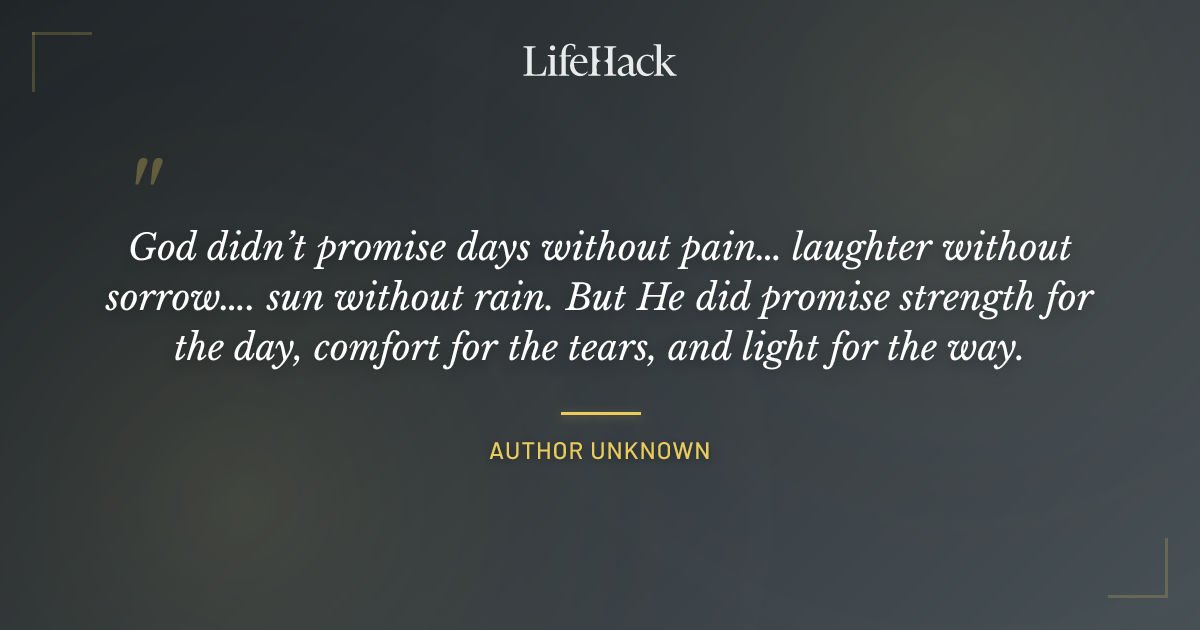 Quote by Author Unknown