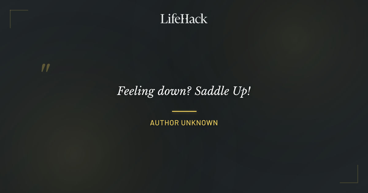 Quote by Author Unknown