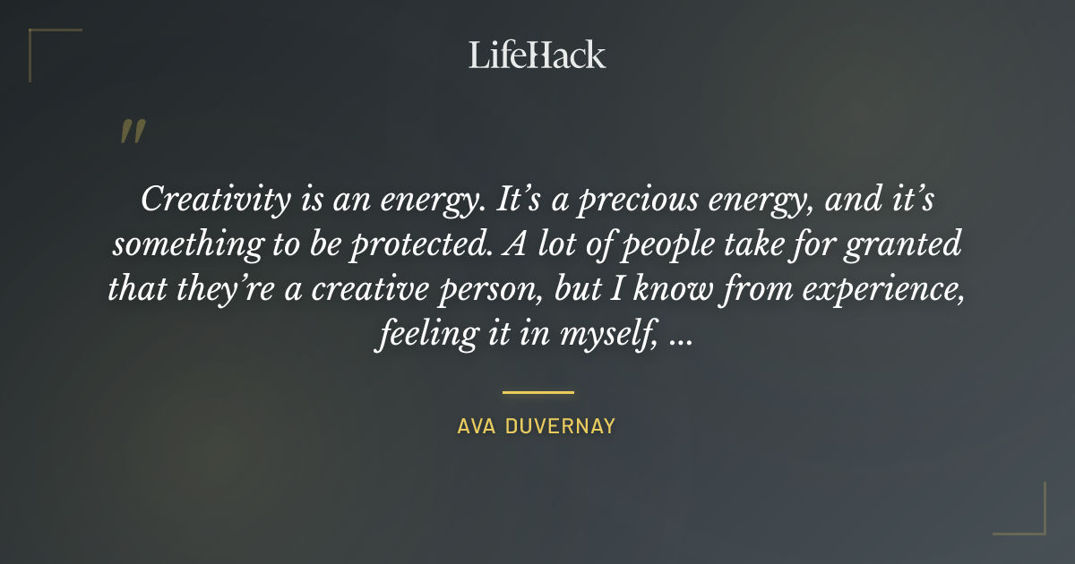 Quote by Ava DuVernay