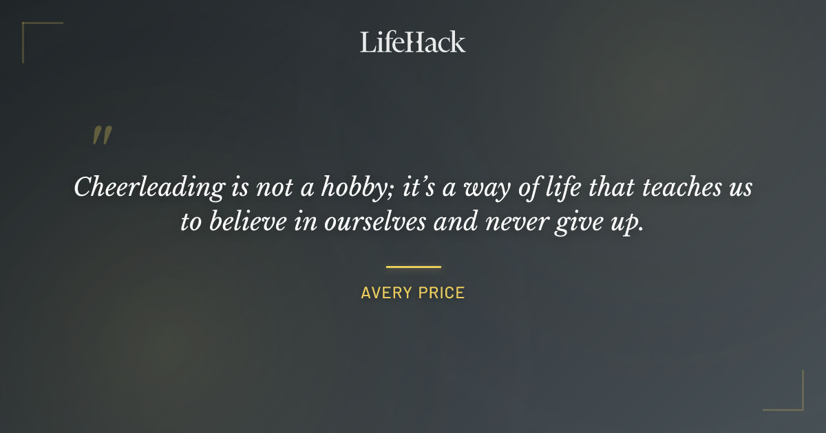 Quote by Avery Price