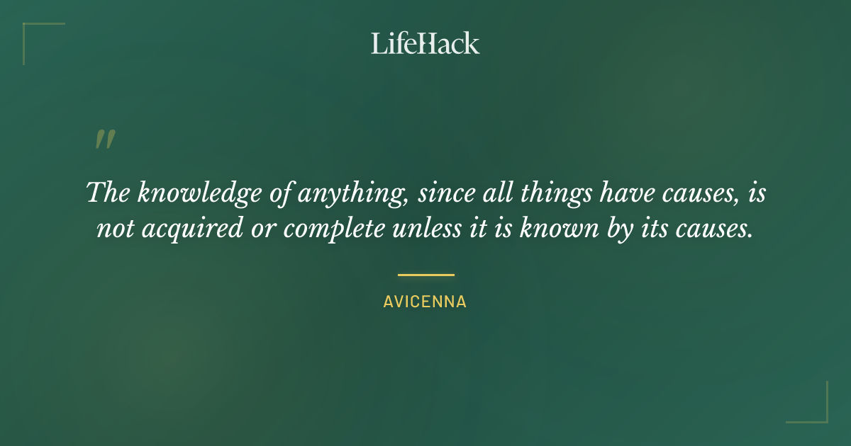 Quote by Avicenna