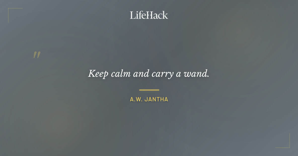Quote by A.W. Jantha