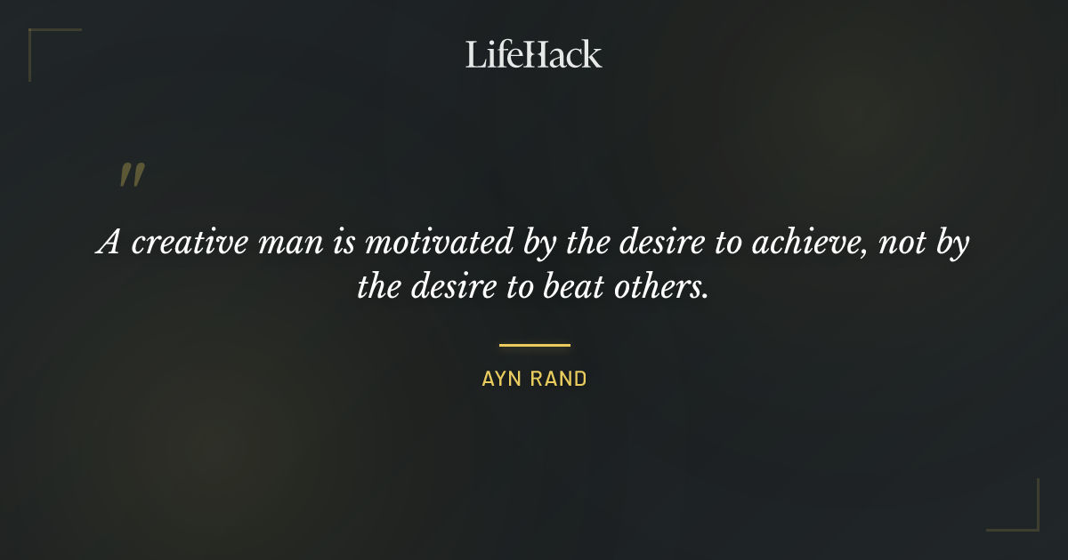Quote by Ayn Rand
