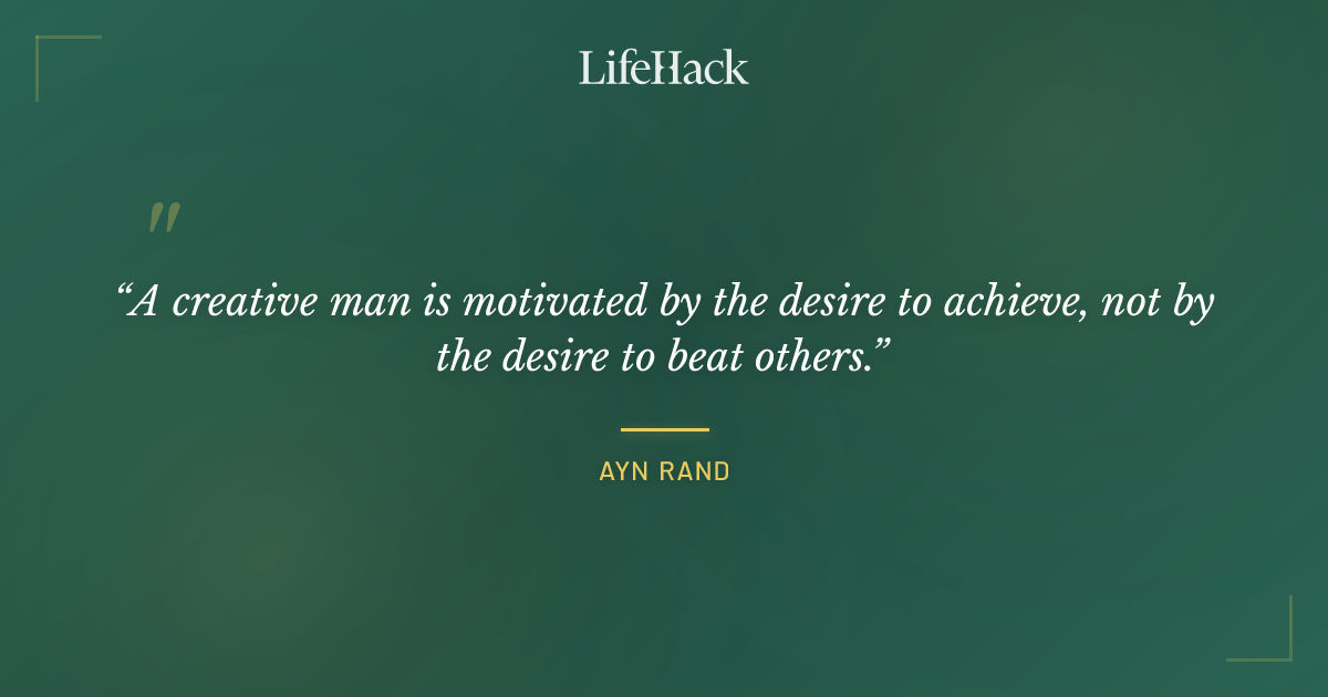 Quote by Ayn Rand