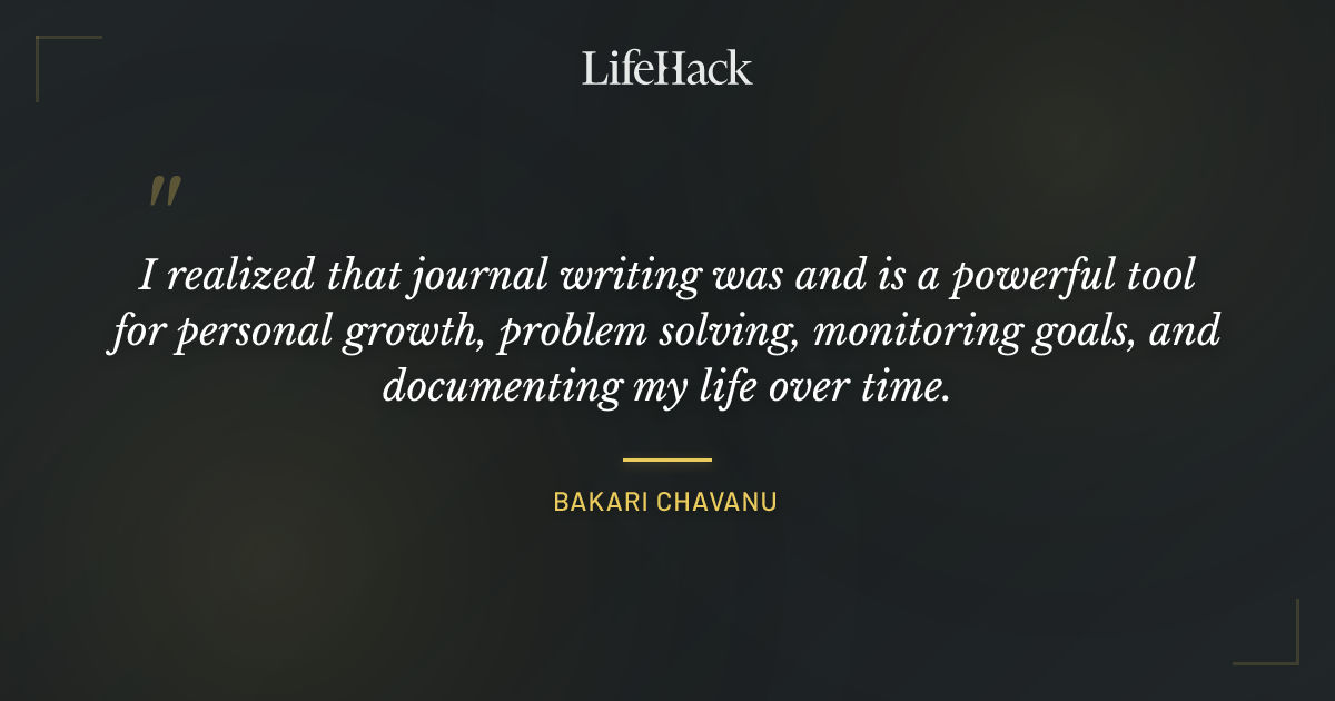 Quote by Bakari Chavanu
