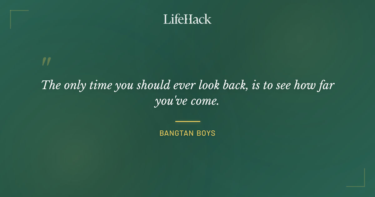 Quote by Bangtan Boys