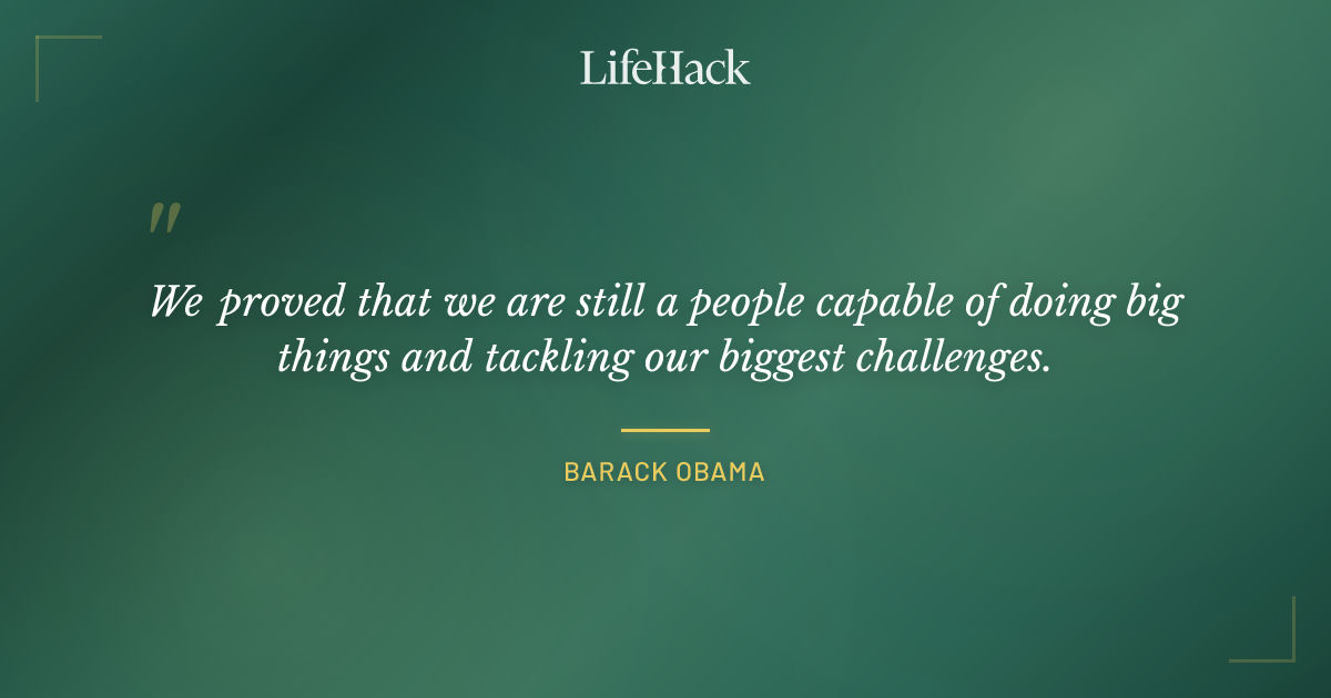 Quote by Barack Obama