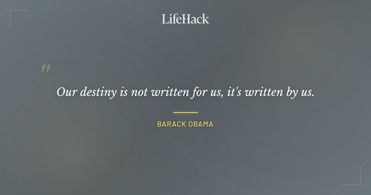Quote by Barack Obama