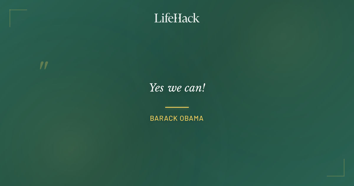 Quote by Barack Obama