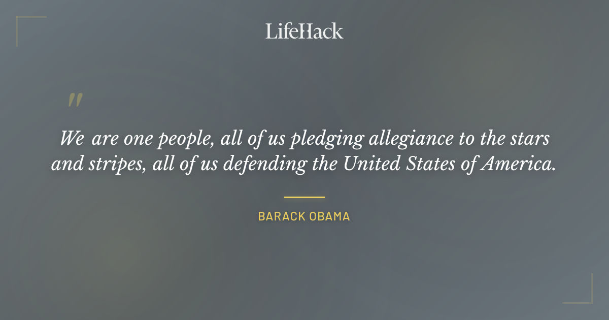 Quote by Barack Obama