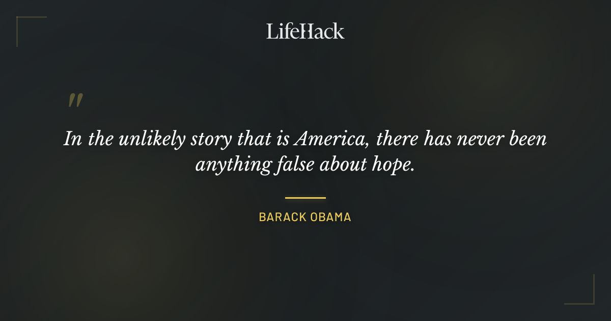 Quote by Barack Obama