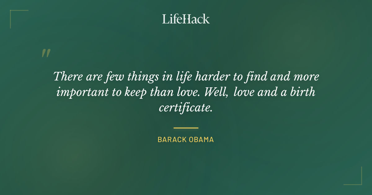 Quote by Barack Obama