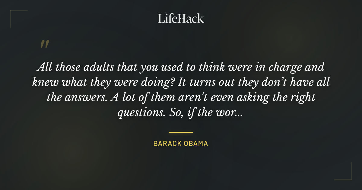 Quote by Barack Obama
