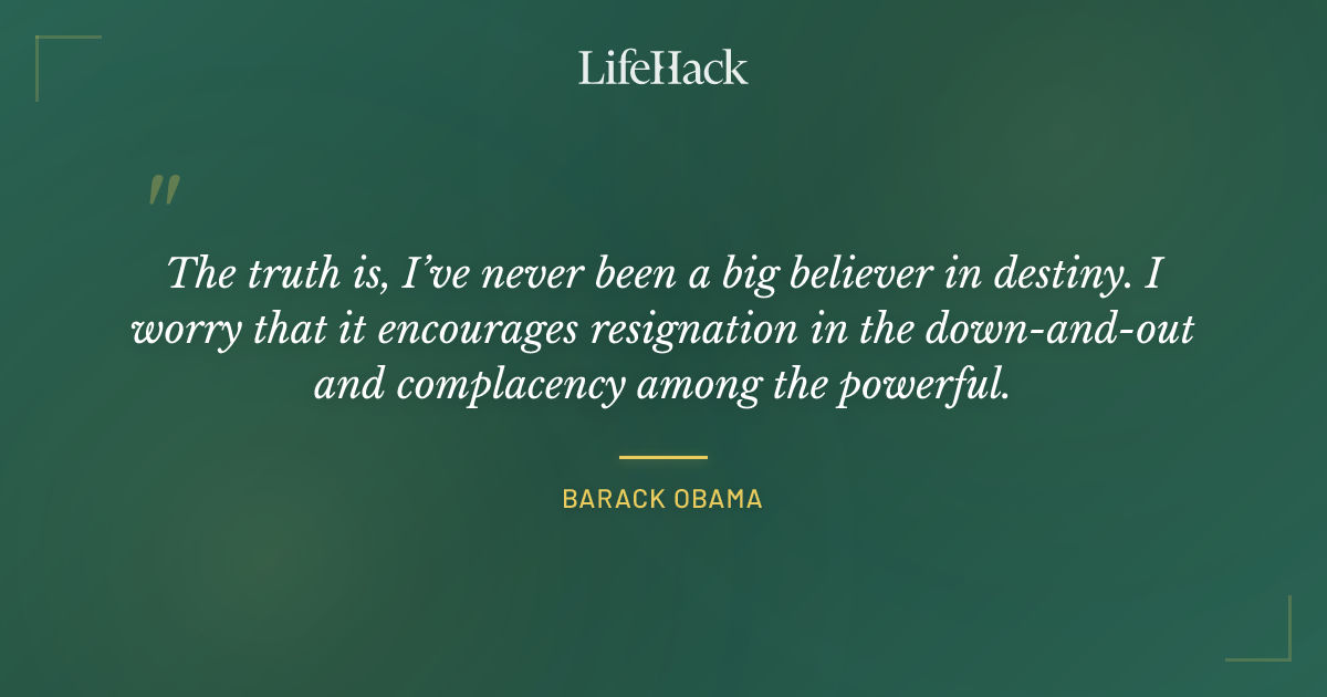 Quote by Barack Obama