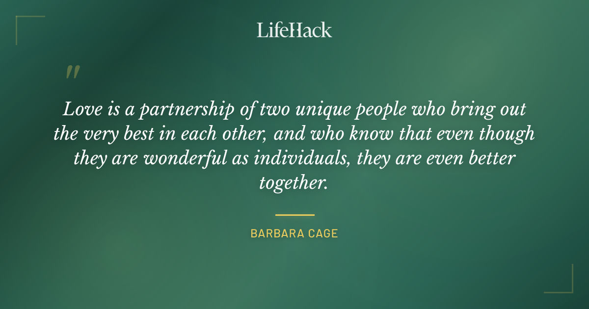 Quote by Barbara Cage