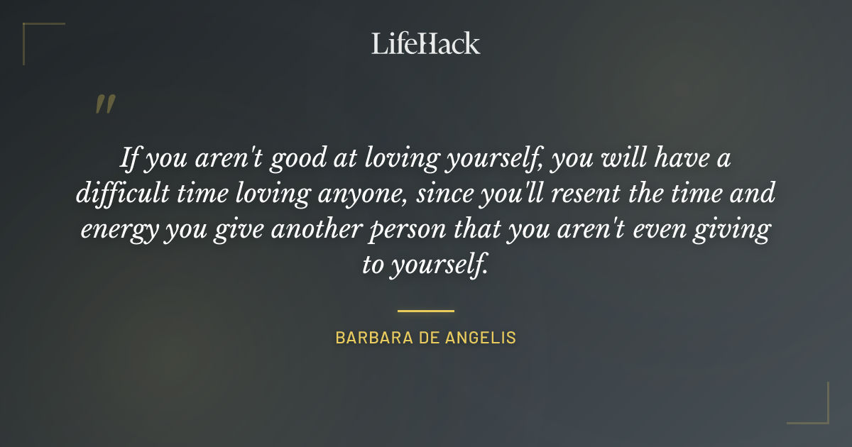 Quote by Barbara de Angelis