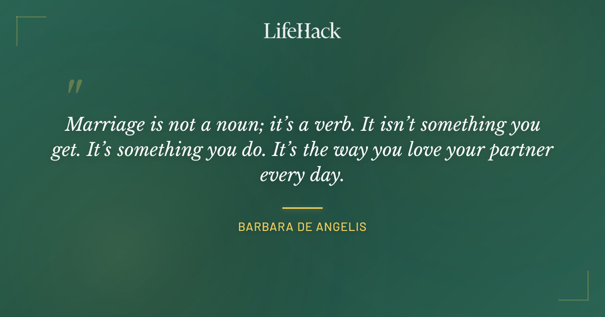 Quote by Barbara de Angelis