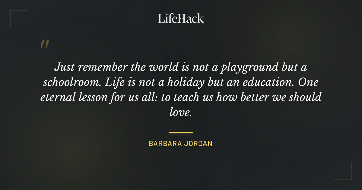 Quote by Barbara Jordan