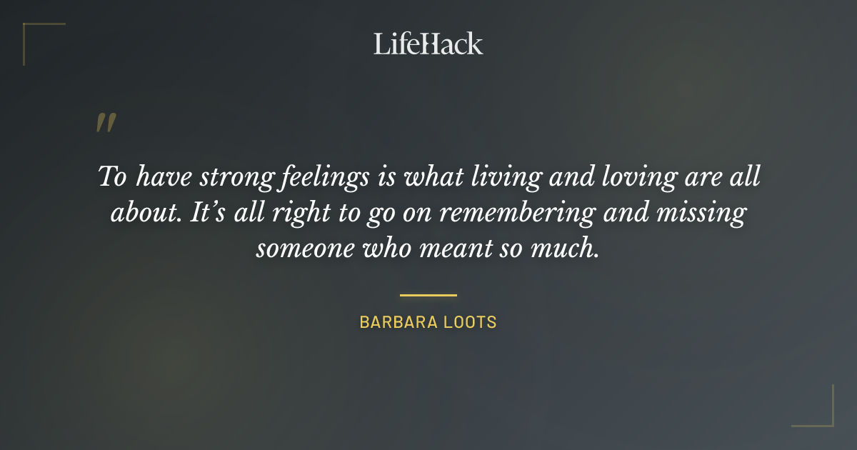 Quote by Barbara Loots