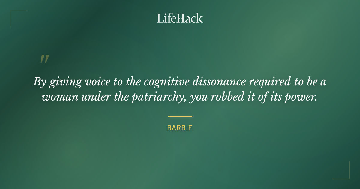 Quote by Barbie