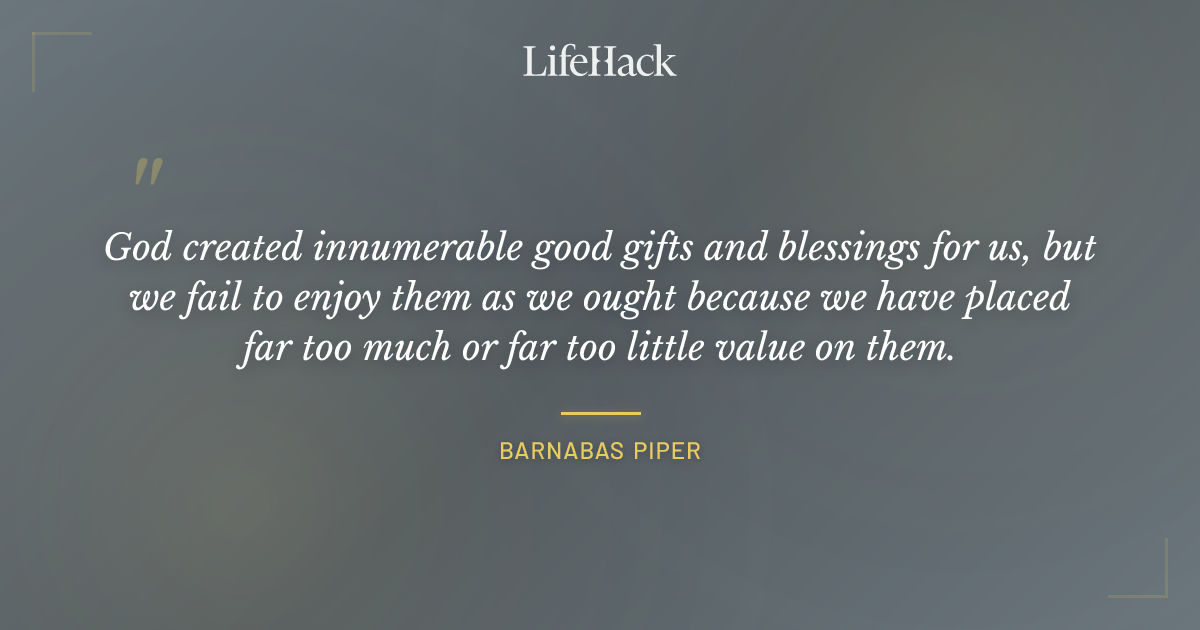 Quote by Barnabas Piper
