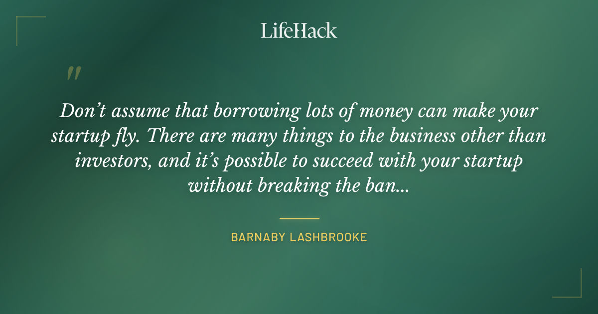 Quote by Barnaby Lashbrooke