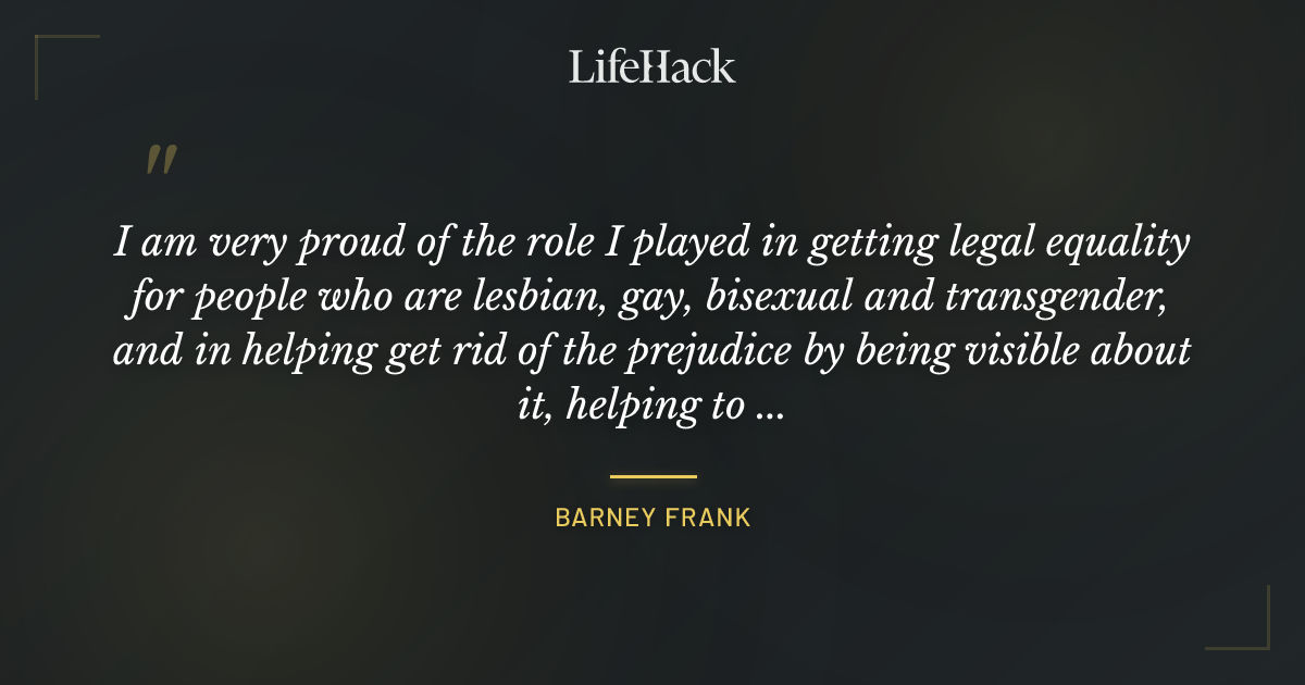Quote by Barney Frank