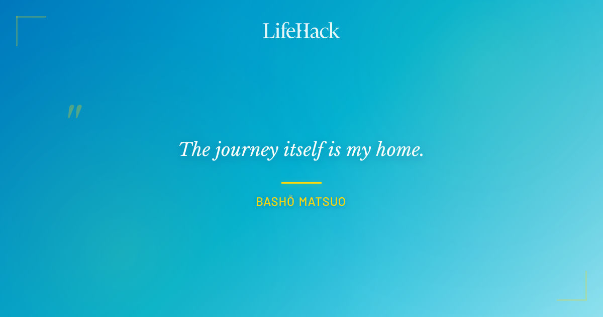 Quote by Bashō Matsuo