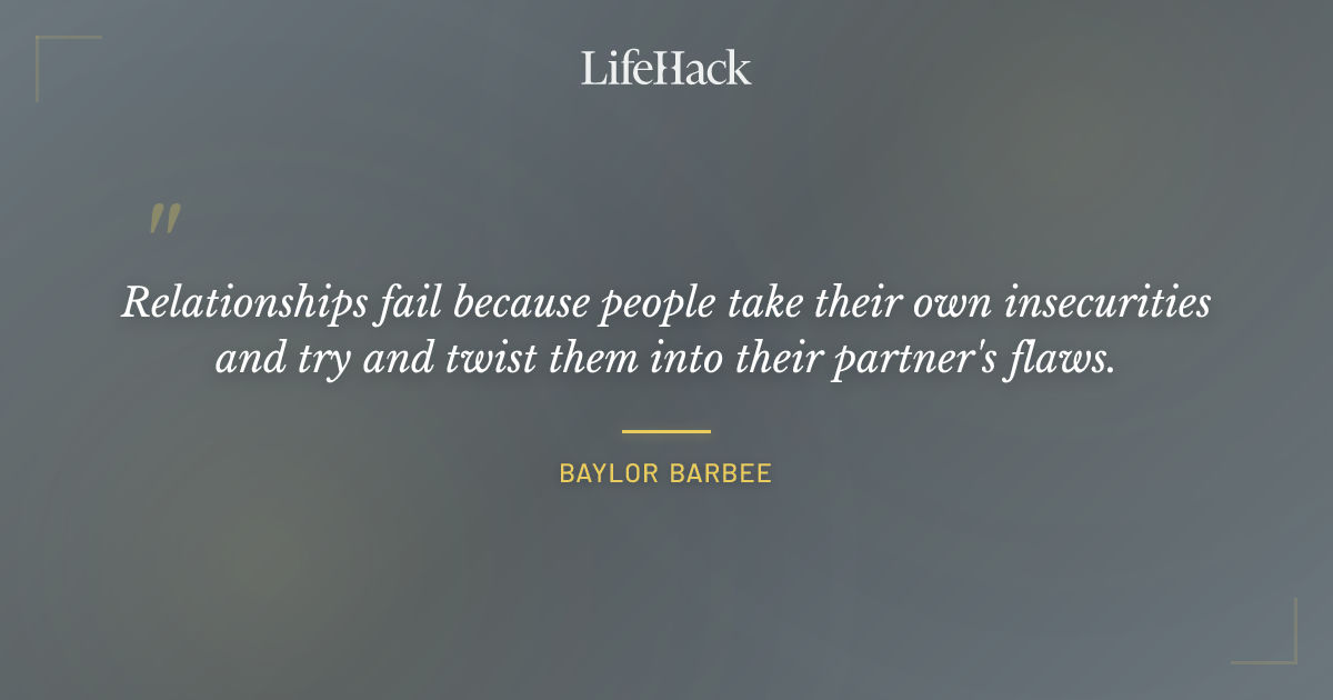 Quote by Baylor Barbee