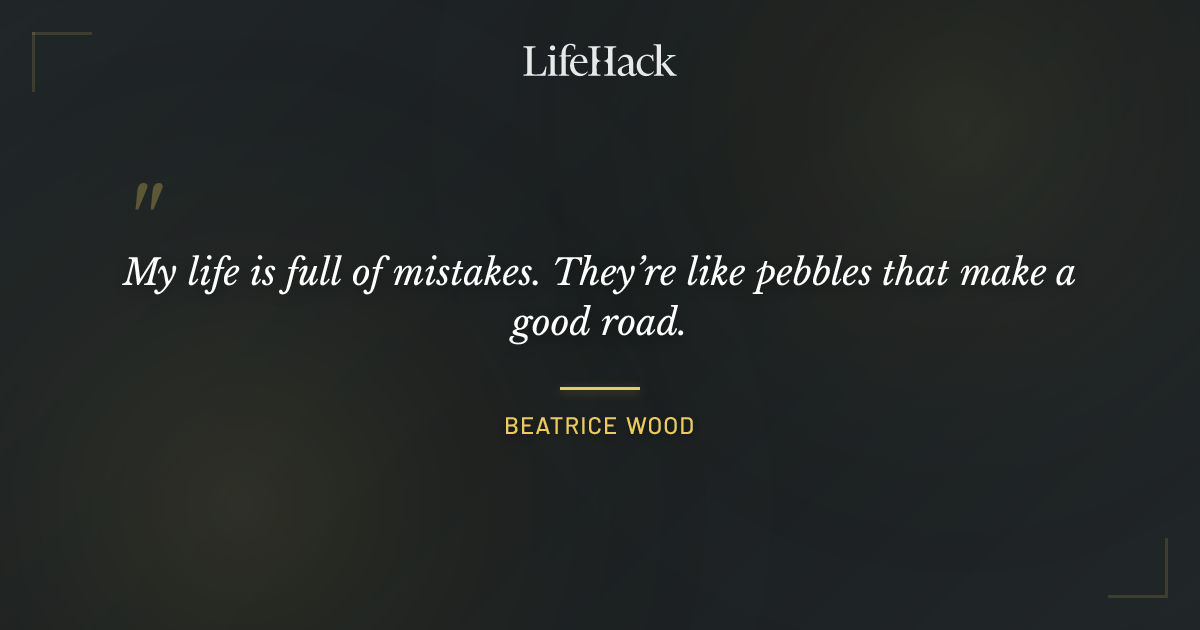 Quote by Beatrice Wood