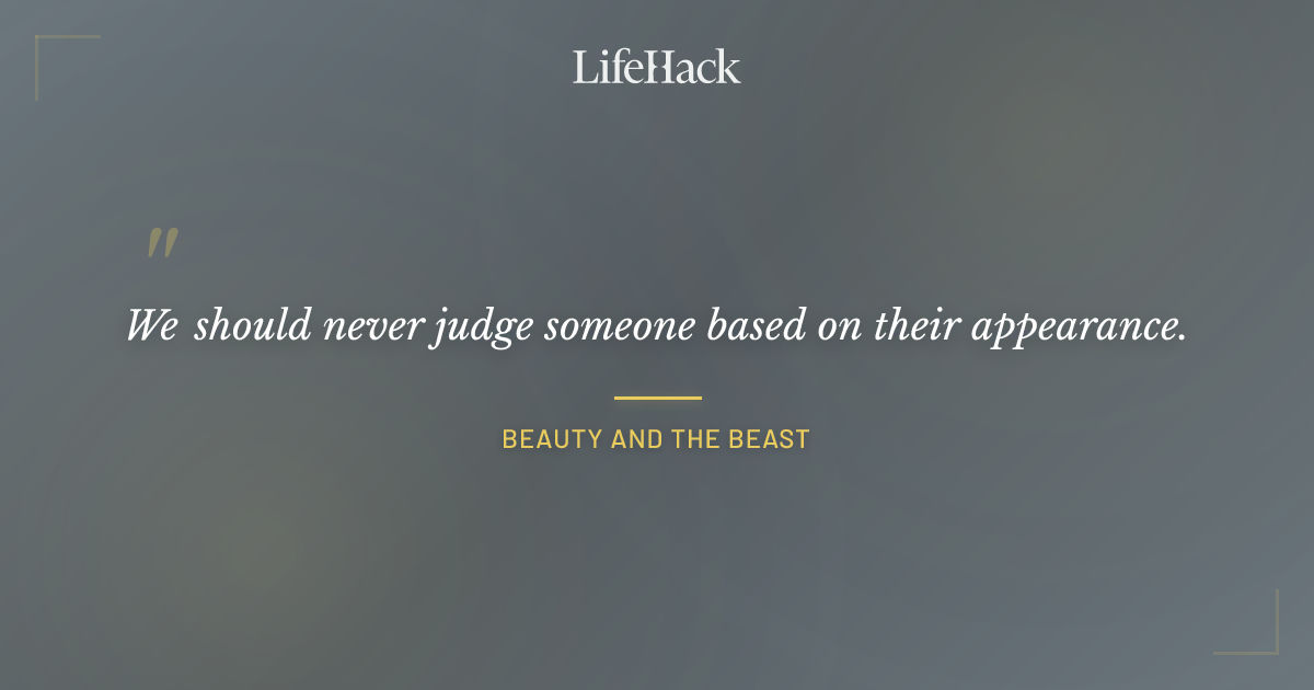 Quote by Beauty and the Beast