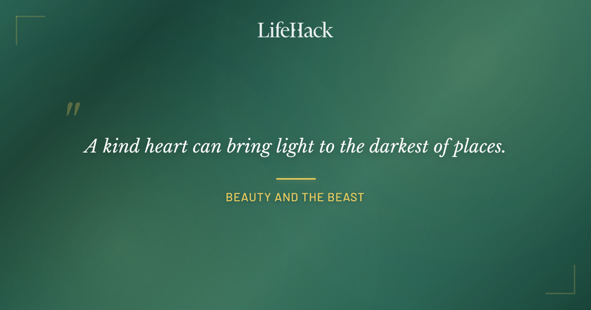 Quote by Beauty and the Beast