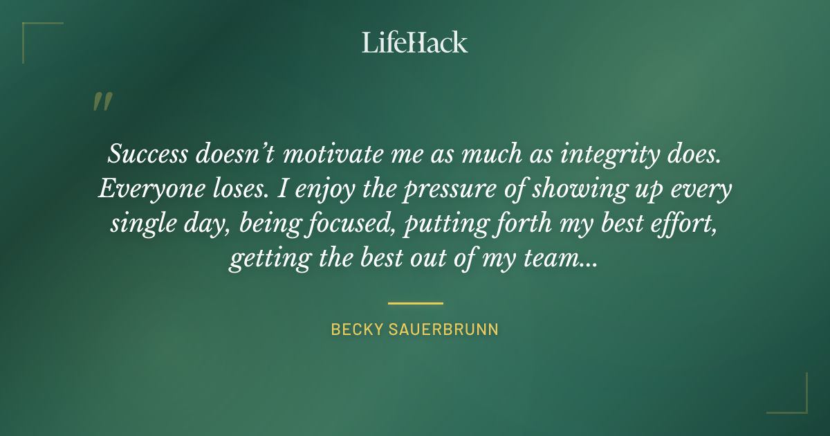 Quote by Becky Sauerbrunn