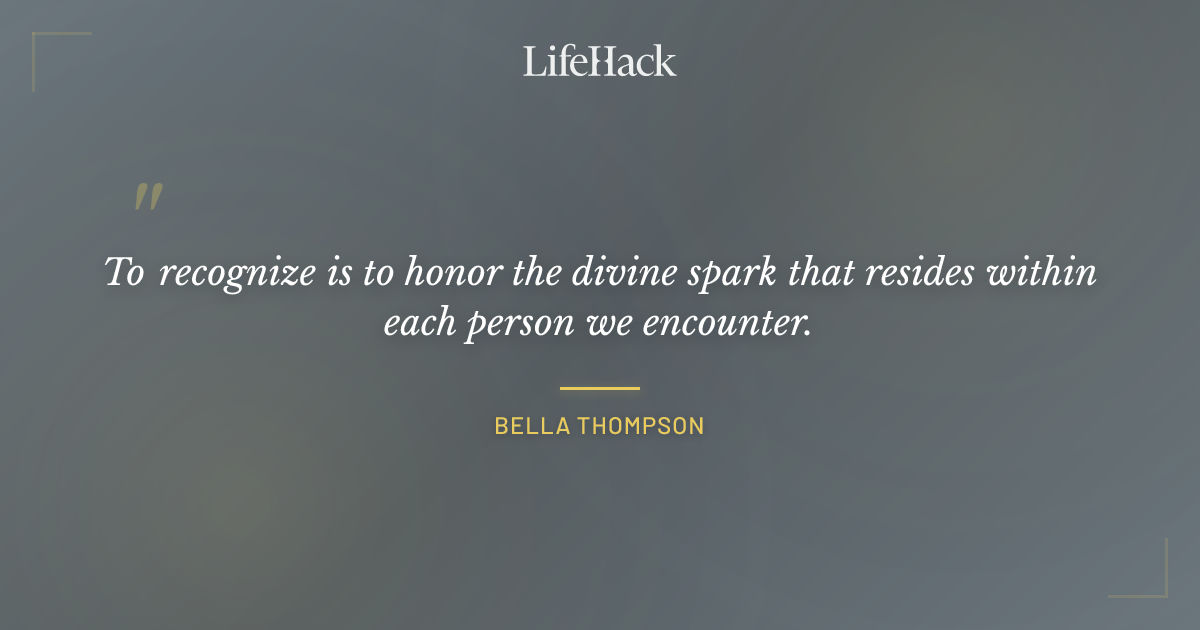 Quote by Bella Thompson