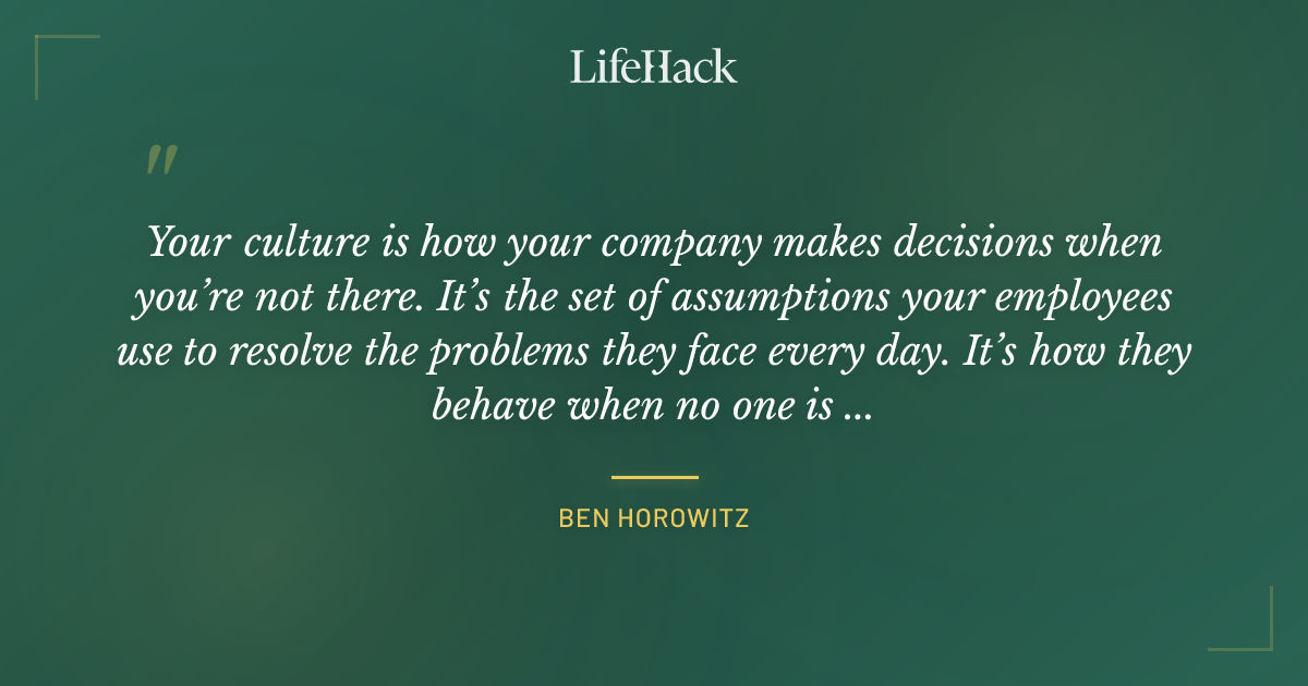Quote by Ben Horowitz