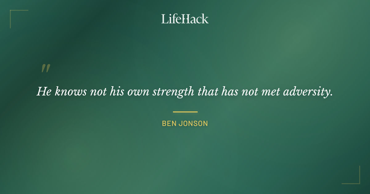 Quote by Ben Jonson