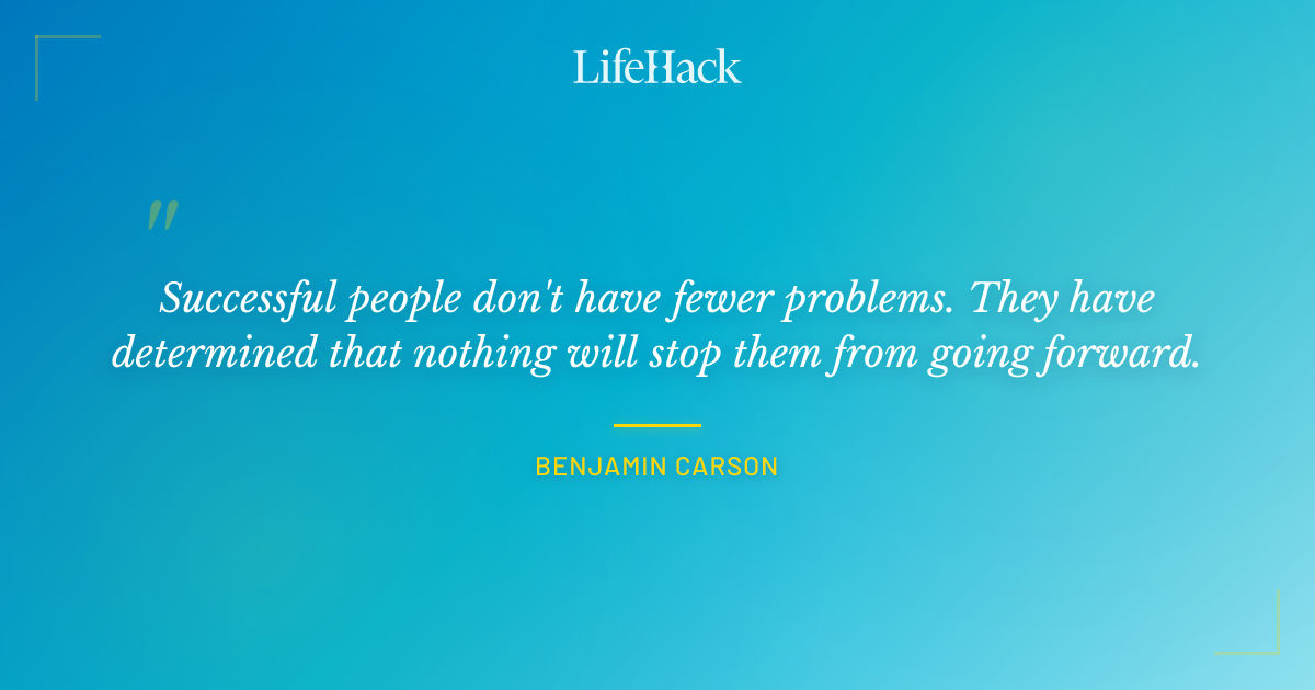 Quote by Benjamin Carson