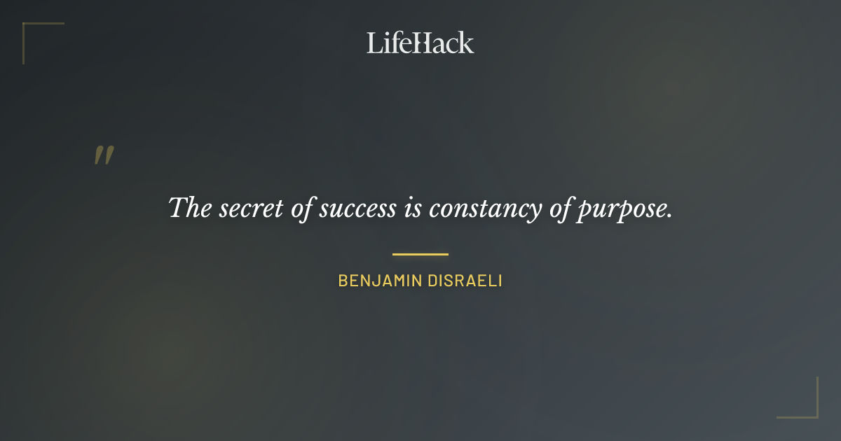 Quote by Benjamin Disraeli