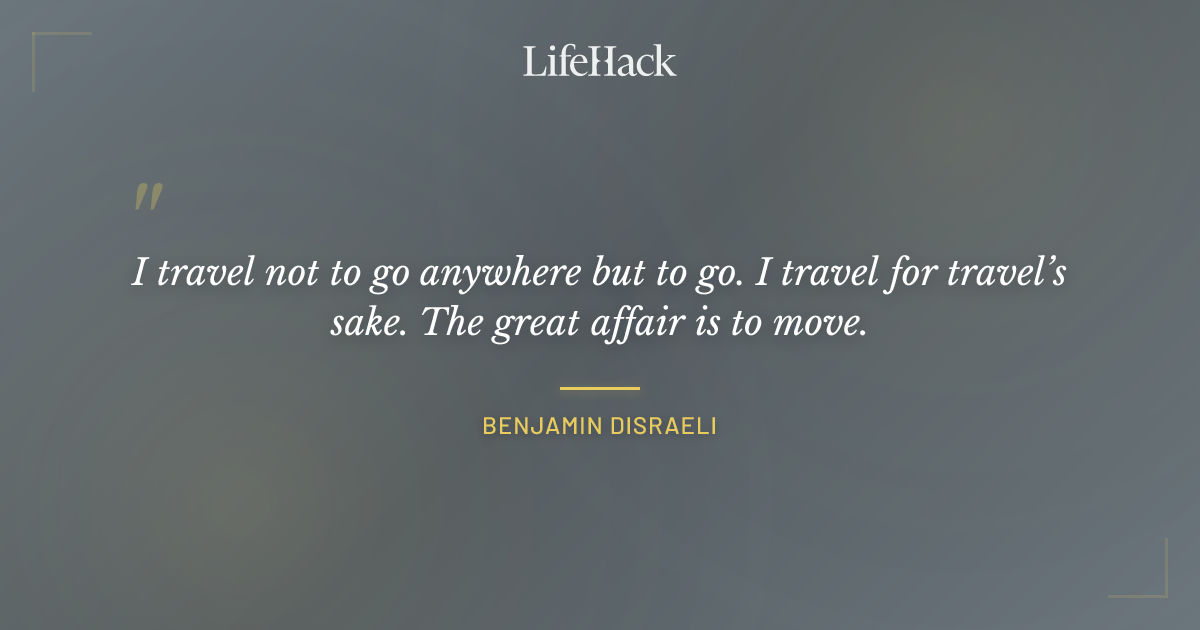 Quote by Benjamin Disraeli