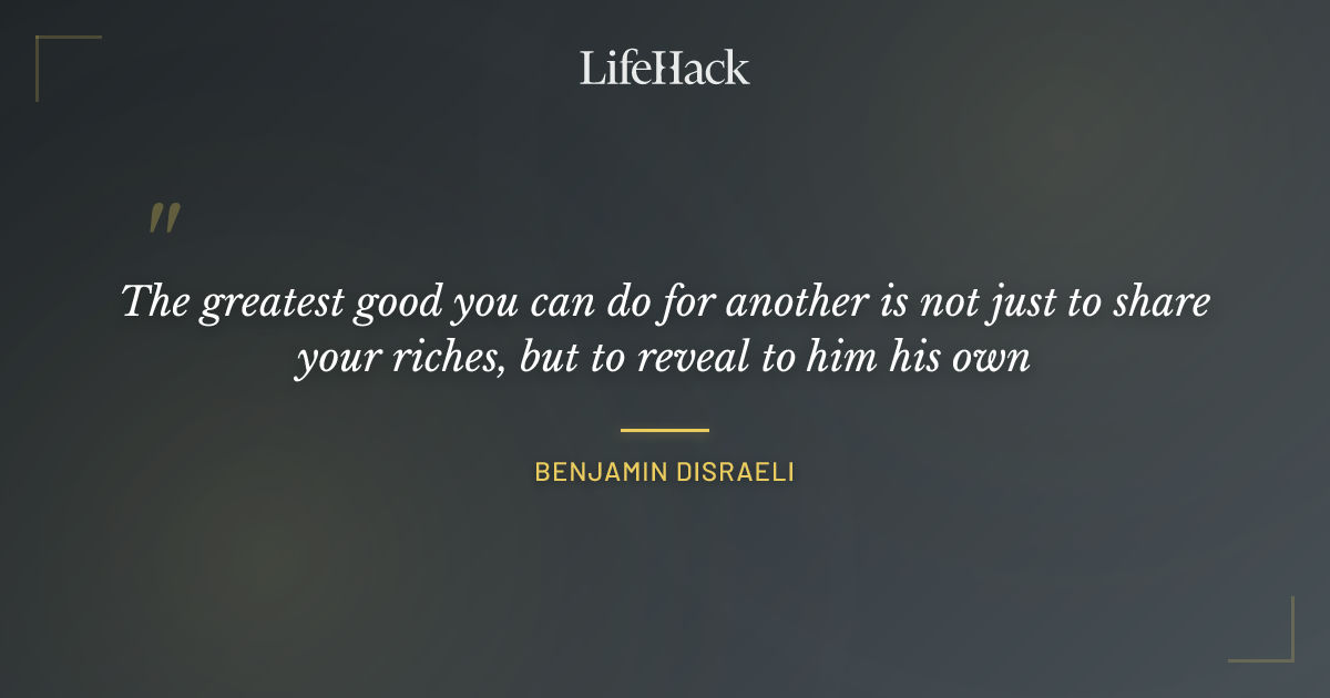 Quote by Benjamin Disraeli
