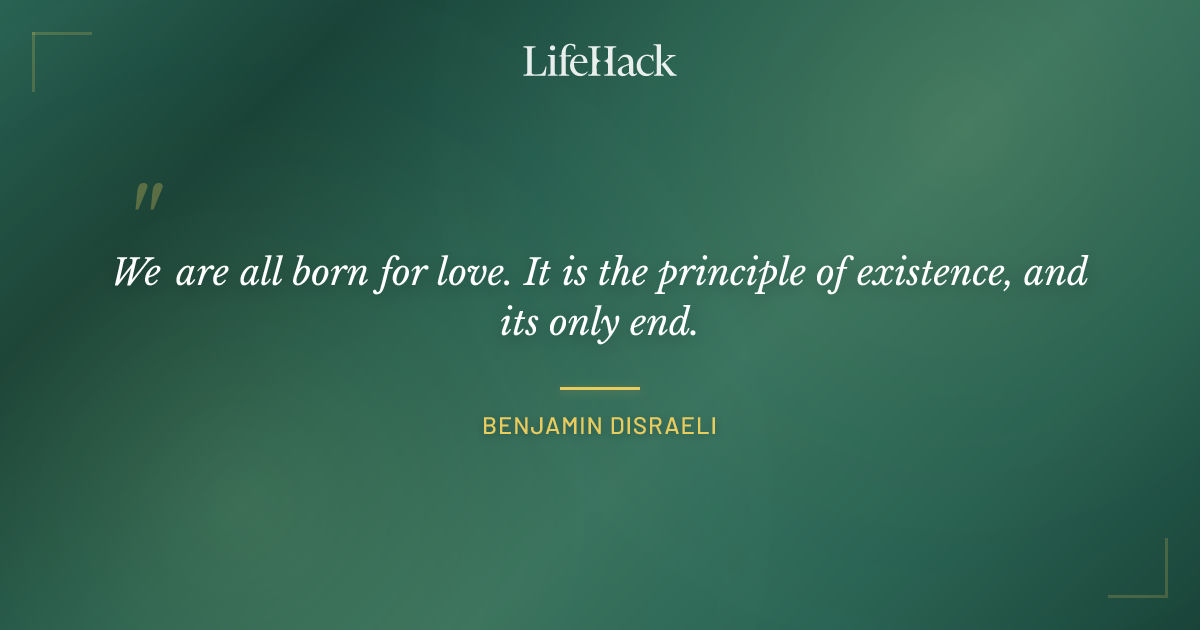 Quote by Benjamin Disraeli
